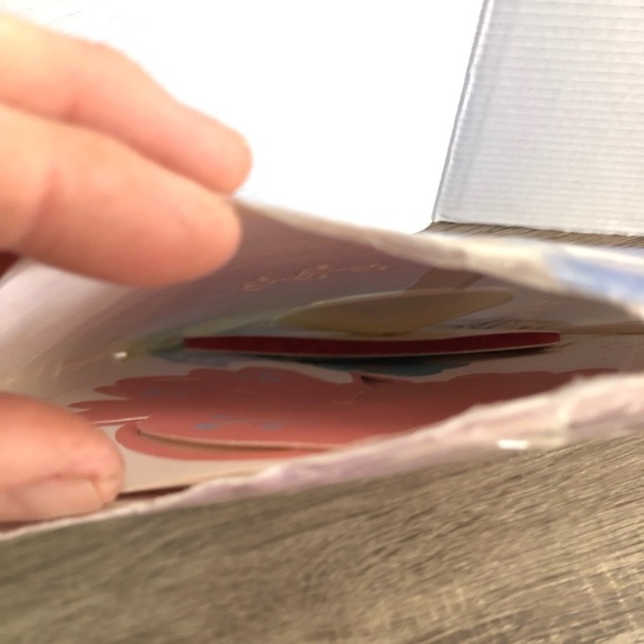 NOS Vtg Hallmark Pink Parasol - Picture 7 of 14